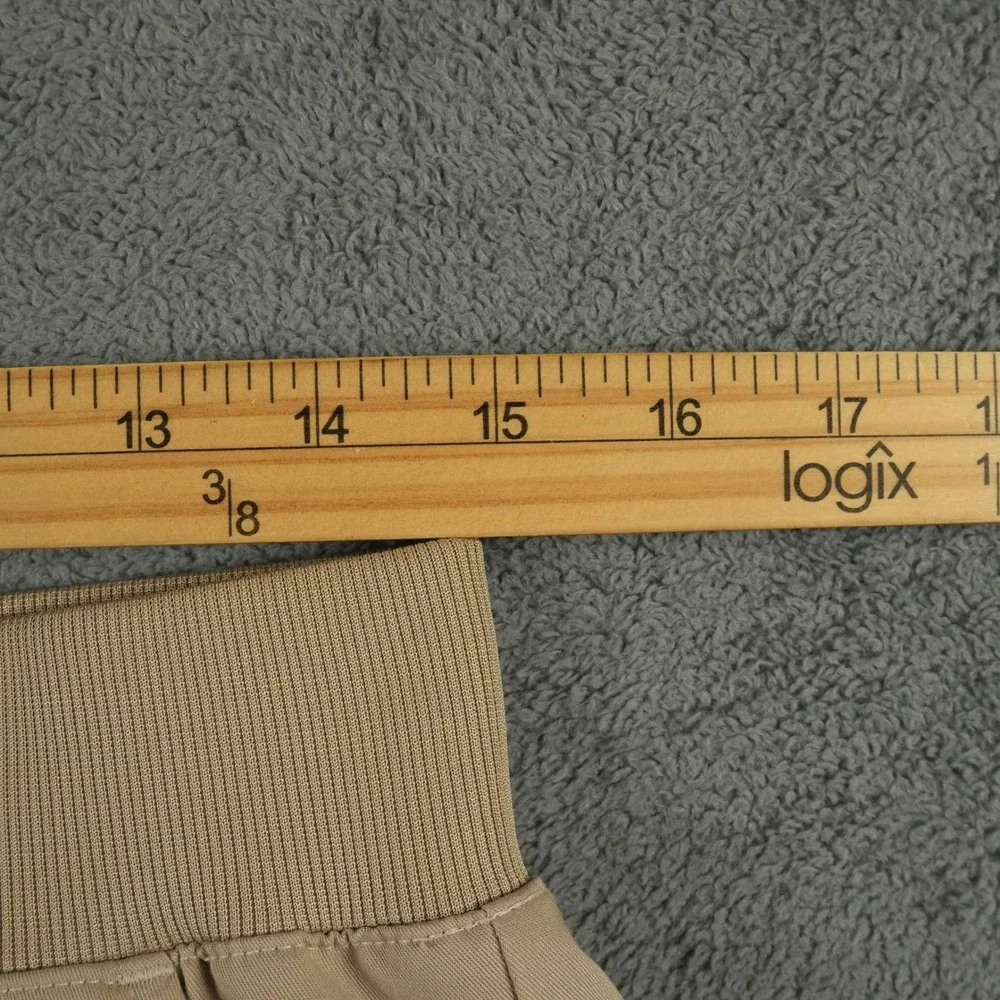 Fabletics All-Shift Scrub Jogger Mens M Beige Cargo Elastic‎ Waist Stretch Medic